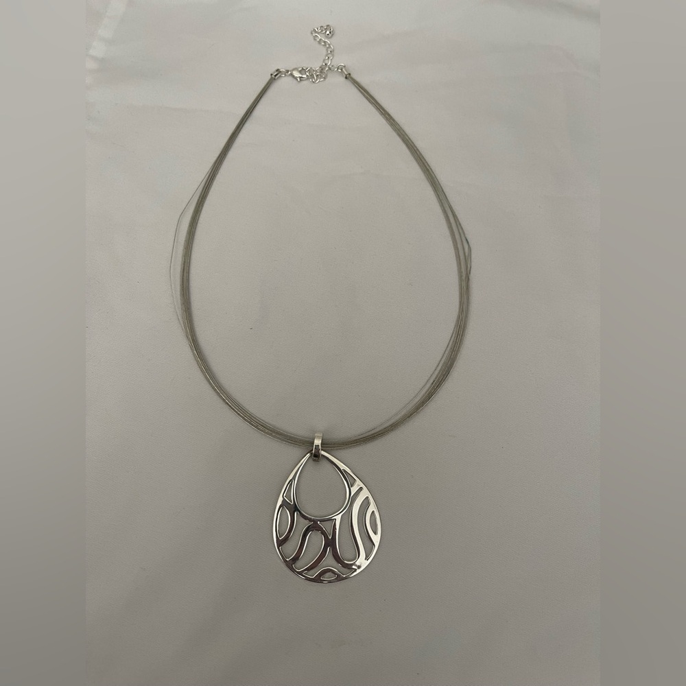 Style & Co Silver Pendant Necklace